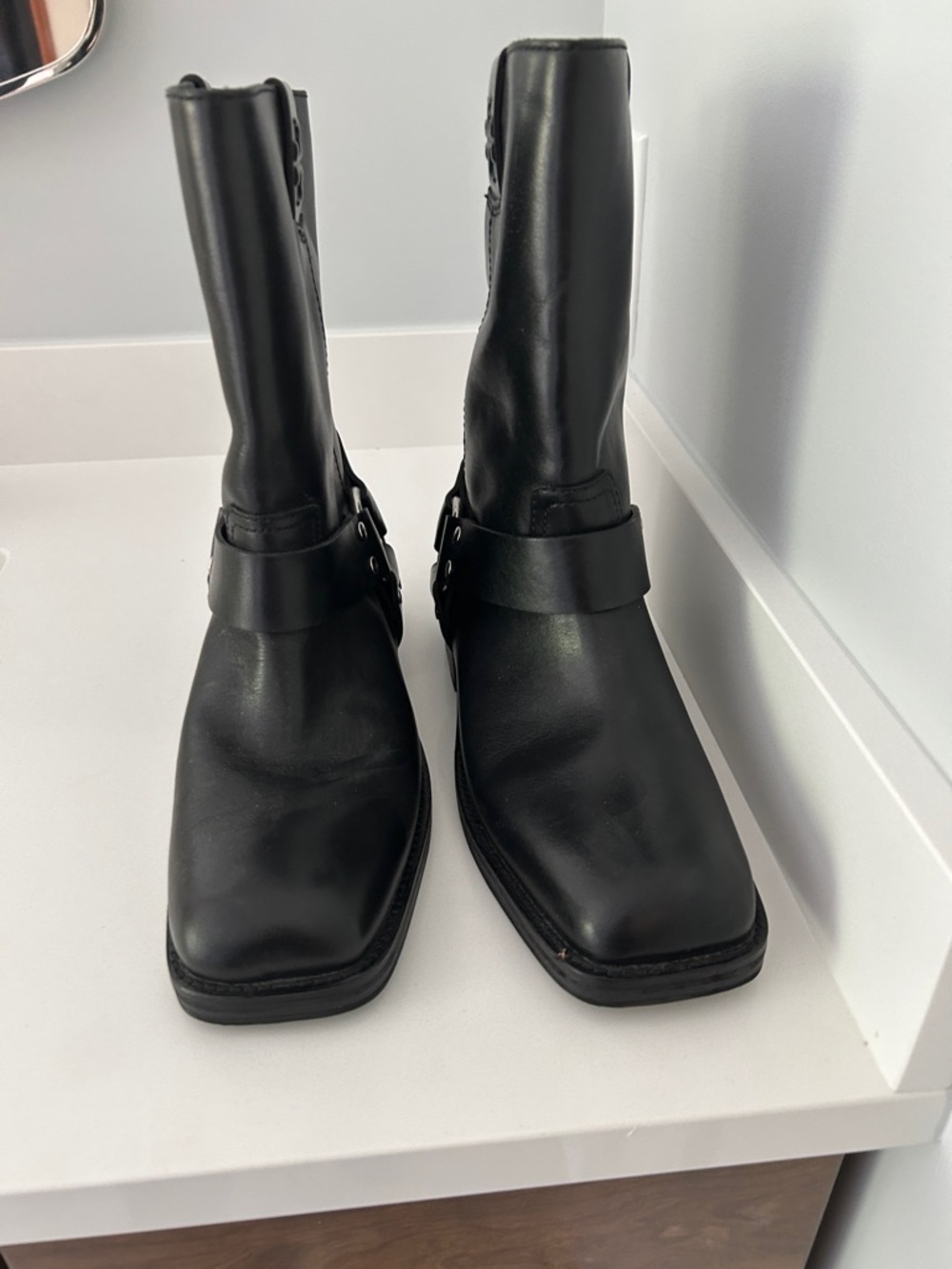 Tory Burch ankle moto boot